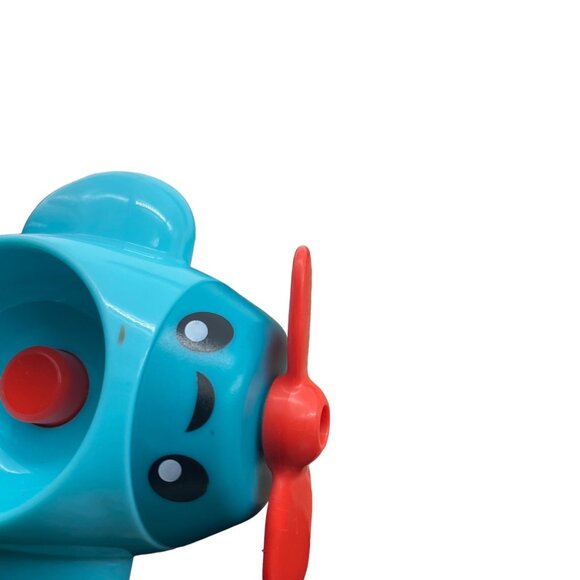 Fisher Price Push Spin Airplane Toy Toddlers Vibrant High Quality Plastic - Picture 6 of 6